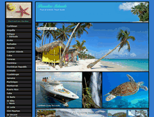 Tablet Screenshot of paradise-islands.org